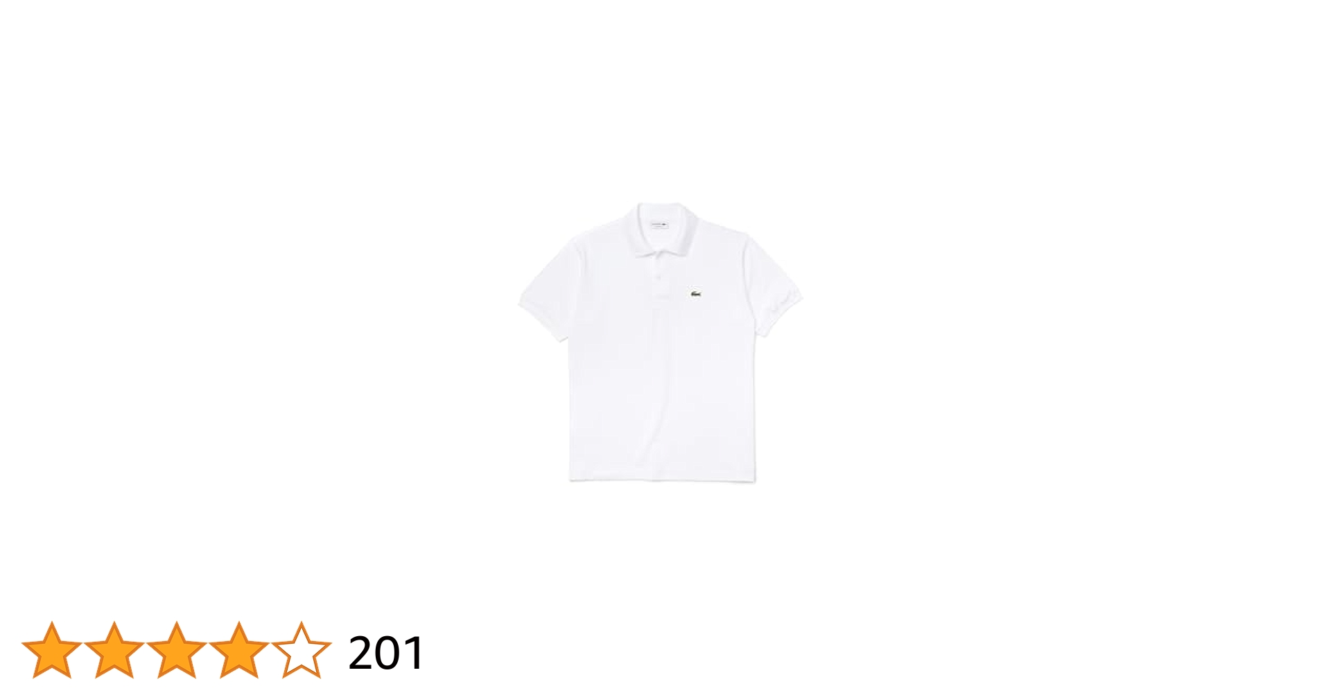 美品　ラコステ　LACOSTE　L1212 サイズ4 白 Amazon | LACOSTE ラコステ ポロシャツ L1212 サイズ4 011 WHITE
