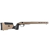 MDT Field Stock CZ 455 RH FDE Chassis System, Custom fit Polymer Stock with Aluminum V-Block, Hunting Firearm, AICS Magazine Compatible (108663-FDE)