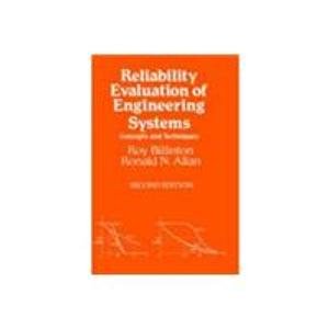 Amazon.com: Reliability Evaluation Of Engineering Systems: Concepts And ...
