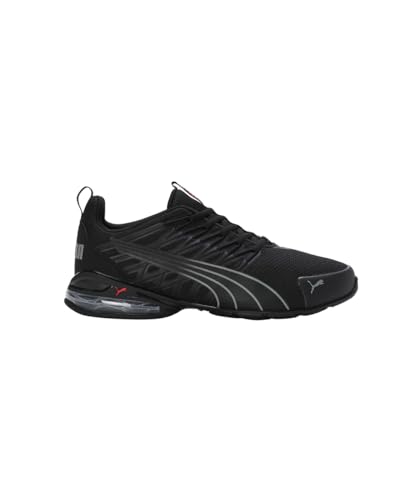PUMA Erwachsene Voltaic Evo Sneakers 43, Black Stormy Slate for All Time Red Gray