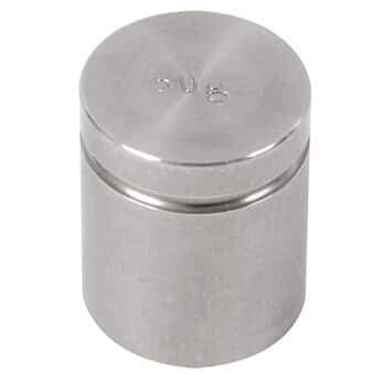 Troemner Test Weight 50g Class F with Traceable Certificate, Cyl Indrical with Groove