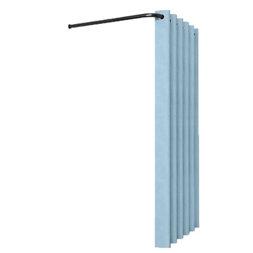 ړXߎ L^bhꎞIȃvCx[ghbVO[ߗiXXߎǎd؂J[eVbsOp (Light Blue,80cm)