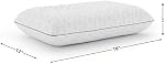 Vaverto Camping Pillow, Medium Firm Memory Foam Travel Pillow, Compressible & Portable, Breathable Washable Cover, Backpacking, Airplane & Car Travel, 12" x 18"