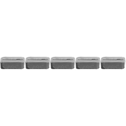 ABOOFAN Lot de 5 Boîtes de Rangement avec Couvercle pour Comptoir Boîte de Rangement pour Fromages pour Réfrigérateur Matériau Abs