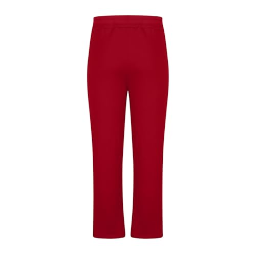 Bidobibo Boys Joggers Casual Fleece Open Bottom Sweatpants Drawstring Elastic Waist Workout Cargo Pants Clothes for Teen Boys3