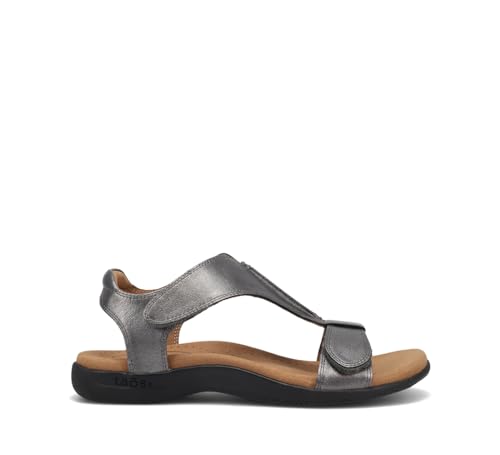 Image of Taos The Show Premium Leather Women's Sandal - Experience Everyday Style, Comfort, Arch Support, Cooling Gel Padding and an Adjustable Fit for Exceptional Walking Comfort