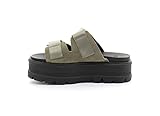 Para mujer UGG Sandalias Clem 2021 Burnt Olive Suede, verde, 37 EU