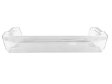 eRicambi® Balconcino Portabottiglie Frigorifero Compatibile con Whirlpool Hotpoint, Codice 481010807441 C00386005, Misure 437x100x85 mm, Trasparente