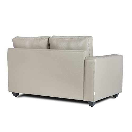 Image of Wakefit Sofa Set | 3 Year Warranty | Sofa 2 Seater, 2 Seater Sofa for Living Room, Wooden Sofa Set, Couch Sofa for Living Room, Sofa for Living Room - Napper(Jindal : Cappuccino)