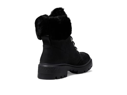 Timberland Timberland Women's Cortina Valley Winter Hiker WP Boot, Black Nubuck, 8 Medium