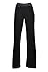 Ready4Dance Damen-Hose für Tanz, Standard, Lateinisch und Tango, mit Satinband, 05 Schwarz, XL