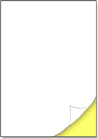 Étiquettes adhésives jet d'encre laser A4 pour impression de stickers autocollants en lot de 2000