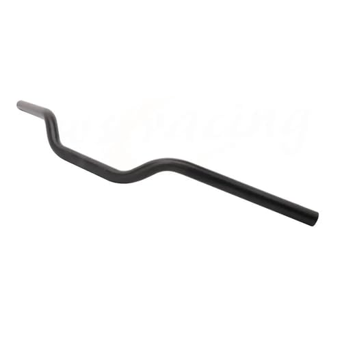 Guidon de moto en aluminium CNC rigide avec barre d'équilibre 7/8"