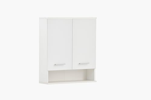 Schildmeyer Hängeschrank Palermo 158816, Mattweiß, 59,8 x 20,5 x 70,8 cm (B/T/H) Schildmeyer Hängeschrank Palermo 158816, Mattweiß, 59,8 x 20,5 x 70,8 cm (B/T/H)