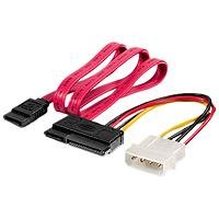 Equip Stromkabel SATA 15+7Pol Bu > 4Pin+Sata 7Pin St/B Polybeutel
