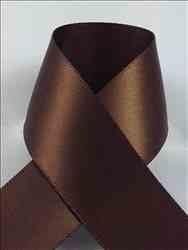 Schiff Ribbons 244-3 5/8-Inch Polyester Single Face Satin Ribbon, 100-Yard, Brown