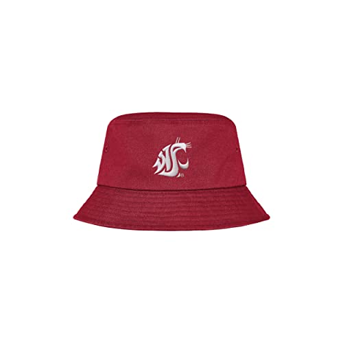 Washington State Cougars NCAA Solid Bucket Hat