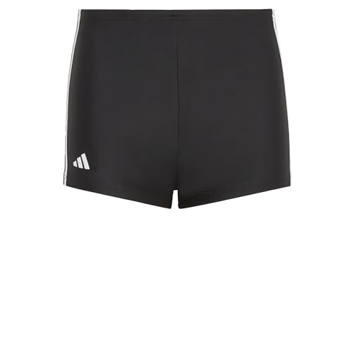 ADIDAS Traje de baño HR7476 3S BOXER para niño, color blanco y negro, talla 152