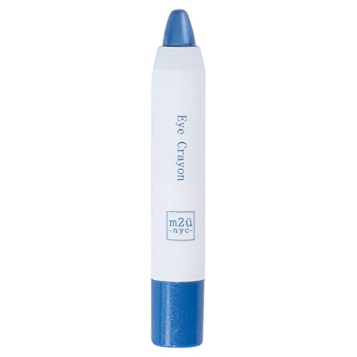 M2U Nyc Eye Crayon, Eyeshadow Stick, Shimmer Cream Eyeshadow Pencil Crayon, Eye Brightener Stick Highlighter Makeup, Pro & Long Lasting Eyeshadow Stick (Electric Blue) #TOP1