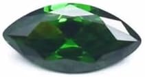 Synthetic Marquise Cut Medium Green Loose Faceted Emerald Gemstone image 5