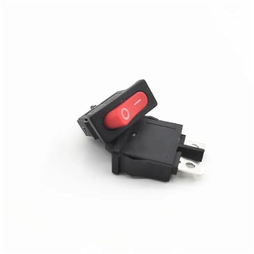 Interruptor basculante KCD1-110 negro de 10x22 mm para sustitución en paneles