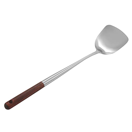 Kamay Conjunto de ferramentas para espátula e concha Wok, espátula de 45 cm para Wok, espátula Wok d