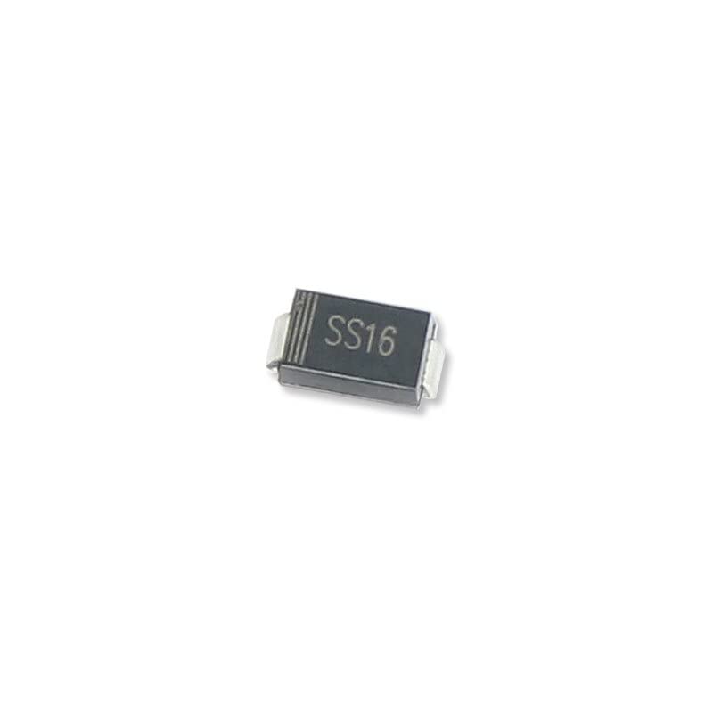 Diodo 100 unids/Lote SS16 1A 60V SMD diodo Schottky diodo rectificador Schottky Paquete SMA