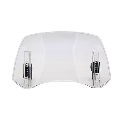Spoiler d'extension de pare-brise moto transparent pour Suzuki DL650 DL1000