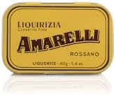 Amarelli Spezzata "Oro" Sugar-Free Licorice Pellets - Italian Pure Black Hard Liquorice Pastilles - 40g Tin