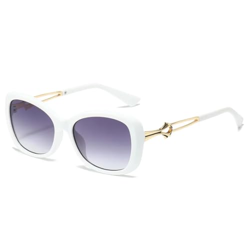 Lunettes de soleil de luxe pour femmes contre l'éblouissement avec monture mixte confortable
