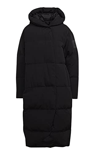 adidas Women's Big Baffle Down Coat, Black