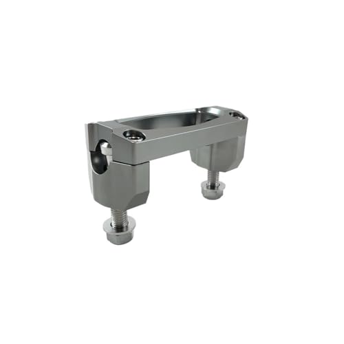 Adaptateur guidon moto 22 mm en alu anti-vibration et haute stabilité