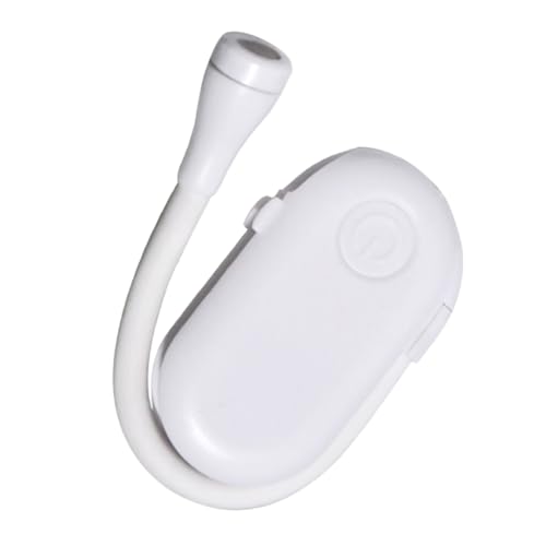 KONTONTY USB Rechargeable Clip Book Light LED Reading Lamp for Effortless Use Portable Design for Students and Book Lovers for Bedside Reading and Study