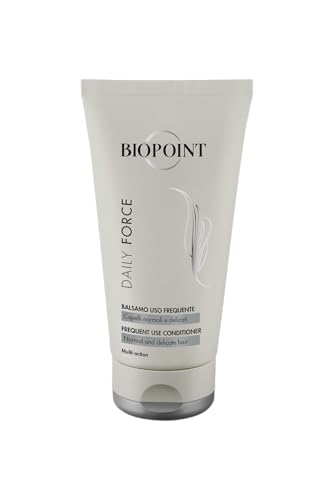 Biopoint Daily Force - Balsamo Capelli Multiazione Lavaggi Frequenti, Azione Districante e Rinforzante, Dona Protezione e Morbidezza, 150 ml