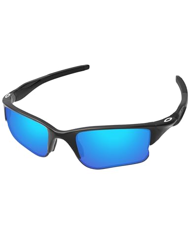 Image of Replacement Lenses & Rubber Kits for Oakley Half Jacket 2.0 XL OO9154 62mm - Precise Fit, UV Block, Impact Resistant