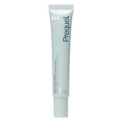 Prequel Skin Utility Balm. Advanced Occlusive Face Cream for Dry Skin, Moisturizer for Sensitive Skin. Thick Non-Comedogenic Barrier Protection with Dimethicone and Shea Butter. 1.7oz Tube