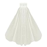 DEKKRYNFV Kurzer Brauthaarkamm Aus Tüll Mit Sicherem Halt Für Hochzeitsfotoshootings Und Zeremonien. Hochzeitshaarkamm Aus Polyester Mit Perlen