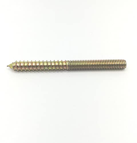 Image of Hanger Bolt M8x90 Double Headed Bolt Self-Tapping Screw for Furniture 15Pcs