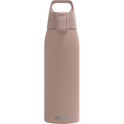 Sigg - Edelstahl Trinkflasche - Shield ONE Dusk - Für Kohlensäurehaltige Getränke Geeignet - Auslaufsicher - Federleicht - BPA-frei - Outdoor & Fitness - 1.0 L