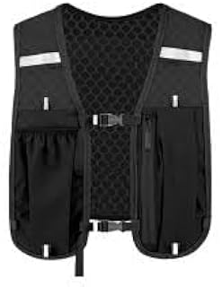 Hydration Running Backpack Vest with 1.5L Water Bladder & 2 Soft Flasks | Lightweight Adjustable Water Backpack with Breathable Fit for Trail Running, Hiking, Cycling and Marathon Training