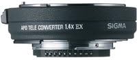 Sigma 1.4x APO Tele Converter for Canon SLR Cameras