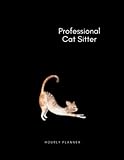 cat sitter roma annunci  Professional Cat Sitter: Undated Hourly Planner 8.5x11 inches 110 pages, Cat Sitter Gift, Cat Sitter Thank you Gifts