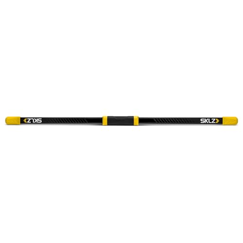SKLZ Shoulder Bow Dynamic Resistance Training Tool with Fiberglass Blades for Shoulder Stability and Strength Ergonomic Handle Portable 3-Piece Design for Easy Transport Includes Training Guide