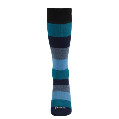 Image of ja vie Women & Men Comfy 75% Merino Wool Compression Socks 15-20mmHg Extra Soft
