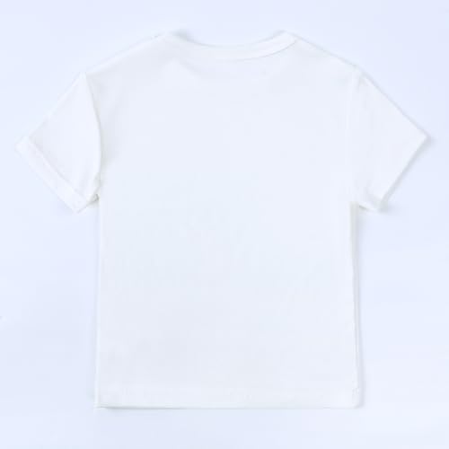 Image of Kids Tales Little Boys Girls Solid Color Short Sleeve Pullover T-Shirt