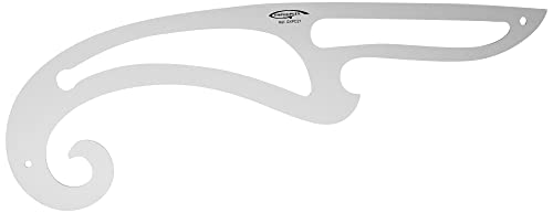 Curva Graphoplex con altuglas transparente de 41,50 cm y cantos mecanizados 1