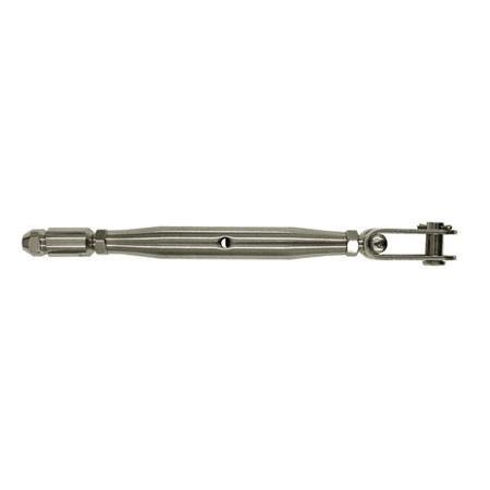 Nautos Long Reach Toggle & S/S TURNBUCKLE (INCH) by Sta Lok (7/32-3/8 Thread)