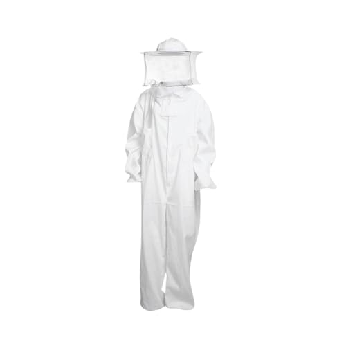Combinaison apiculteur intégrale L respirante et imperméable avec masque