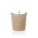 Yummi 15hr Unscented Sandstone Votive Candles - 9 per Pack