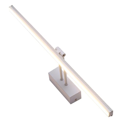 Sewroro Lámpara LED para Espejo de Baño Luz Blanca Cálida Diseño Sencillo y Resistente Aplique Pared para Tocador y Decoración Interior